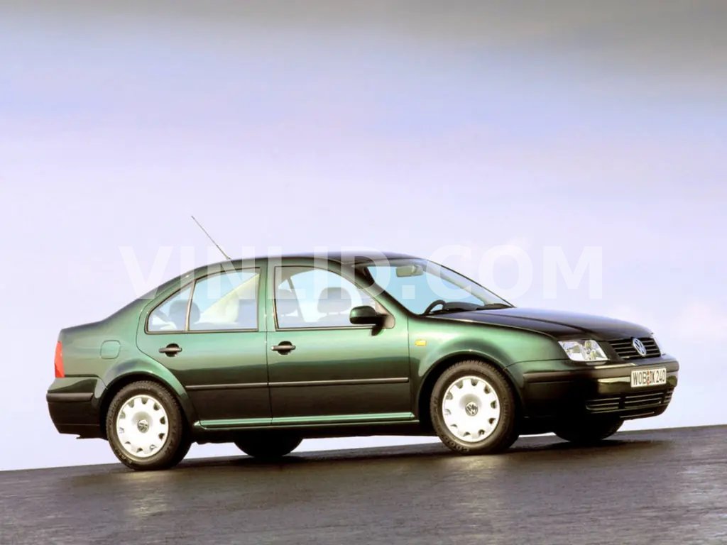 Volkswagen Bora 1998, Sedan, 1 Generation, A4 (08.1998 - 01.2005) -