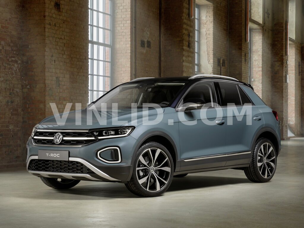 Volkswagen T-Roc Restyling 2020, SUV 5 doors, 1 Generation, A1 (11.2020 - 08.2025) -