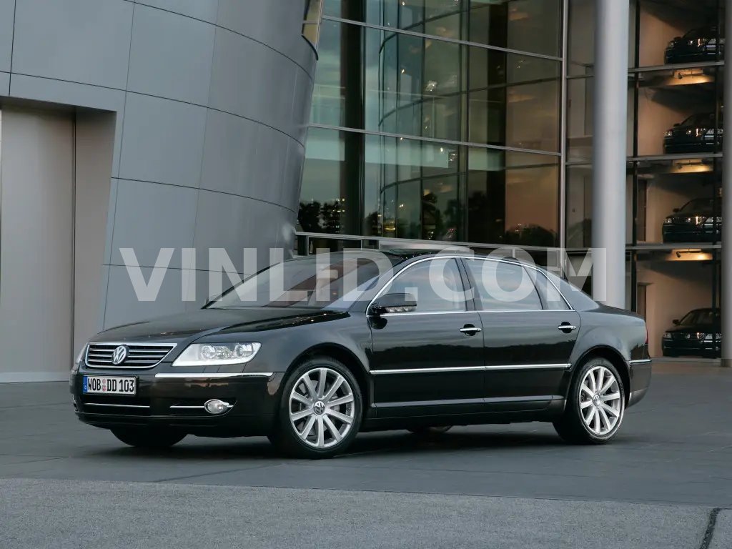 Volkswagen Phaeton Restyling 2007, Sedan, 1 Generation (03.2007 - 04.2010) -