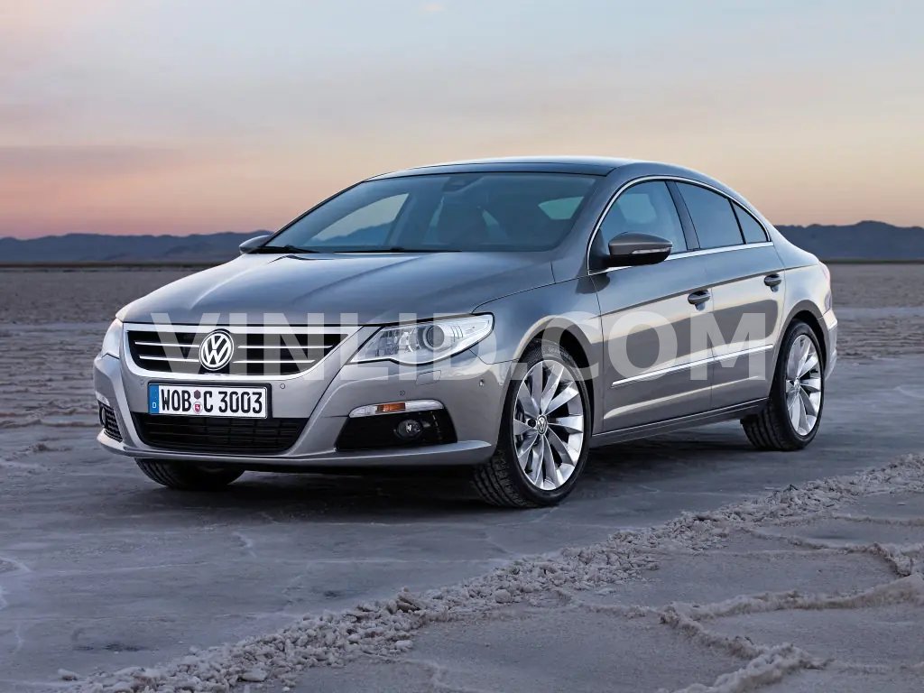 Volkswagen Passat CC 2008, Sedan, 1 Generation, B6 (03.2008 - 01.2012) -