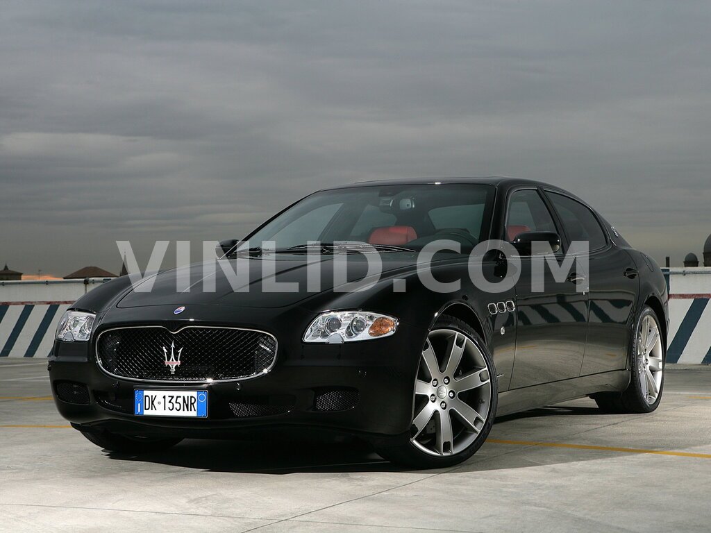 Maserati Quattroporte 2003, Sedan, 5 Generation, M139 (09.2003 - 02.2008) -