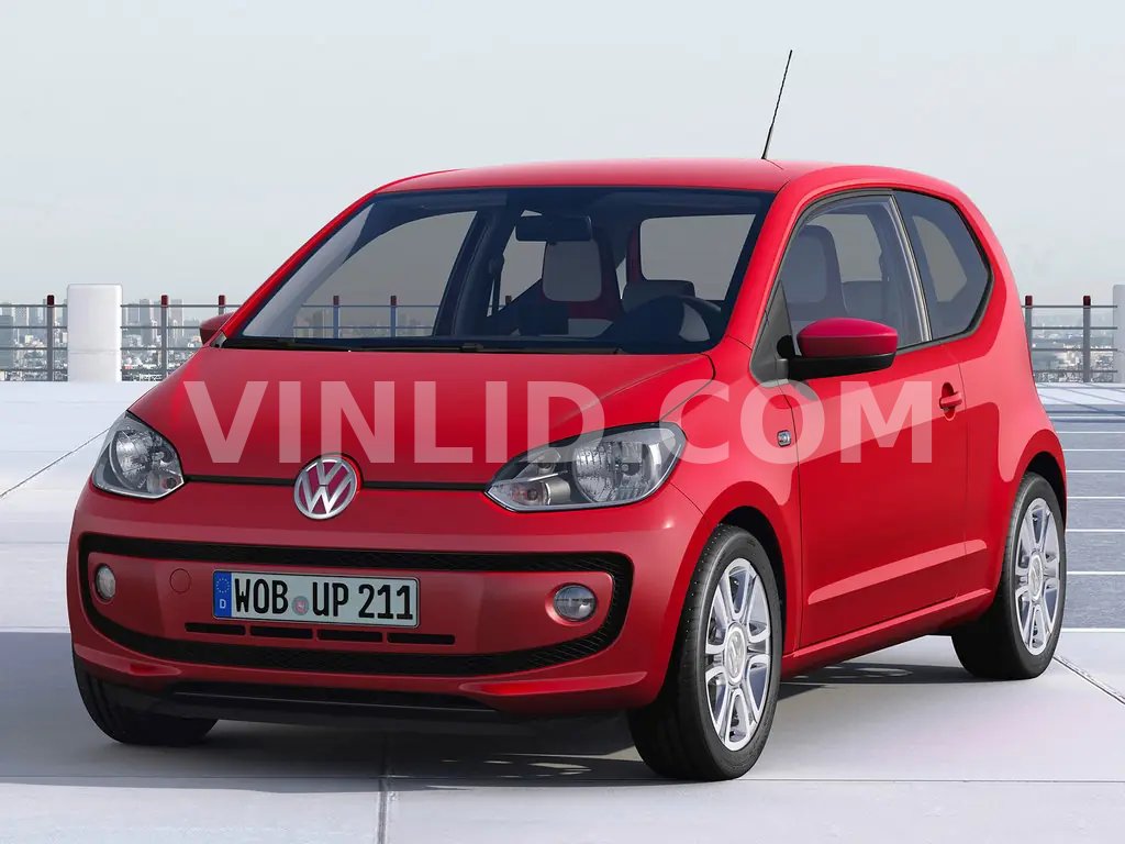 Volkswagen up! 2011, Hatchback 3 doors, 1 Generation, 121 (12.2011 - 06.2016) -