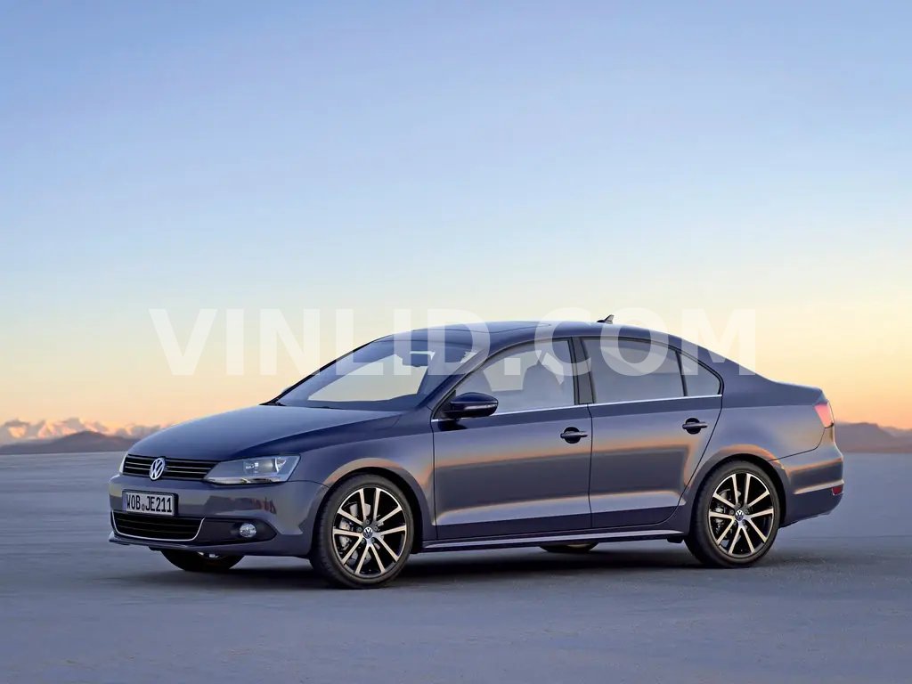 Volkswagen Jetta 2010, Sedan, 6 Generation, A6 (06.2010 - 12.2014) -