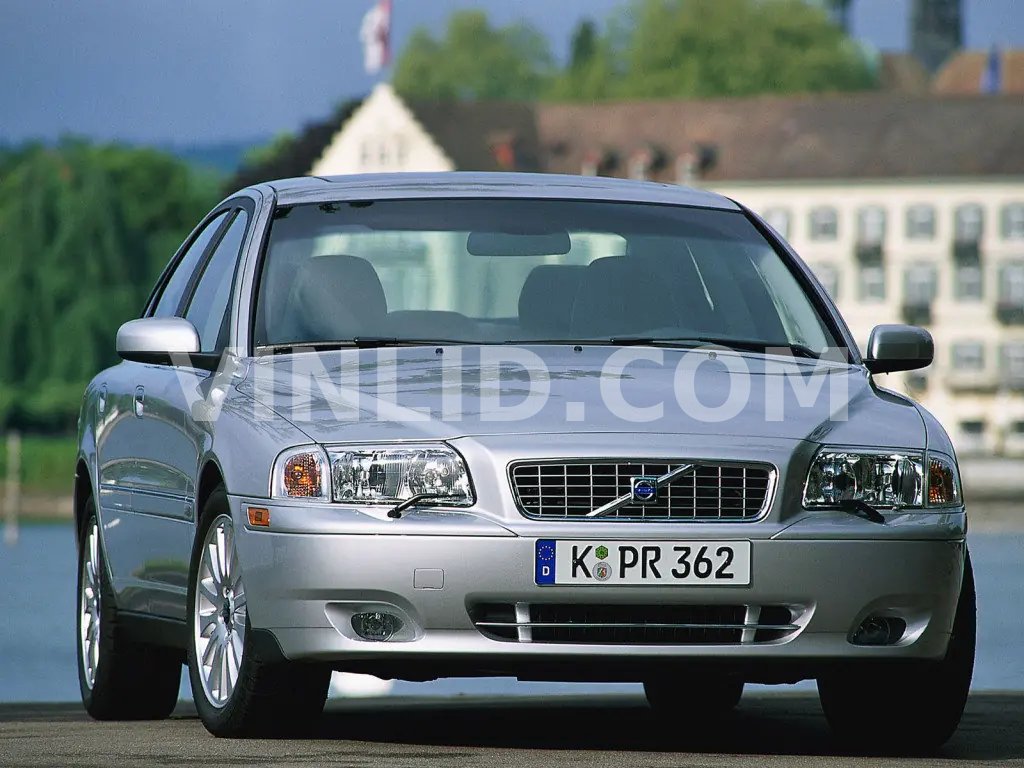 Volvo S80 Restyling 2003, Sedan, 1 Generation (03.2003 - 05.2006) -