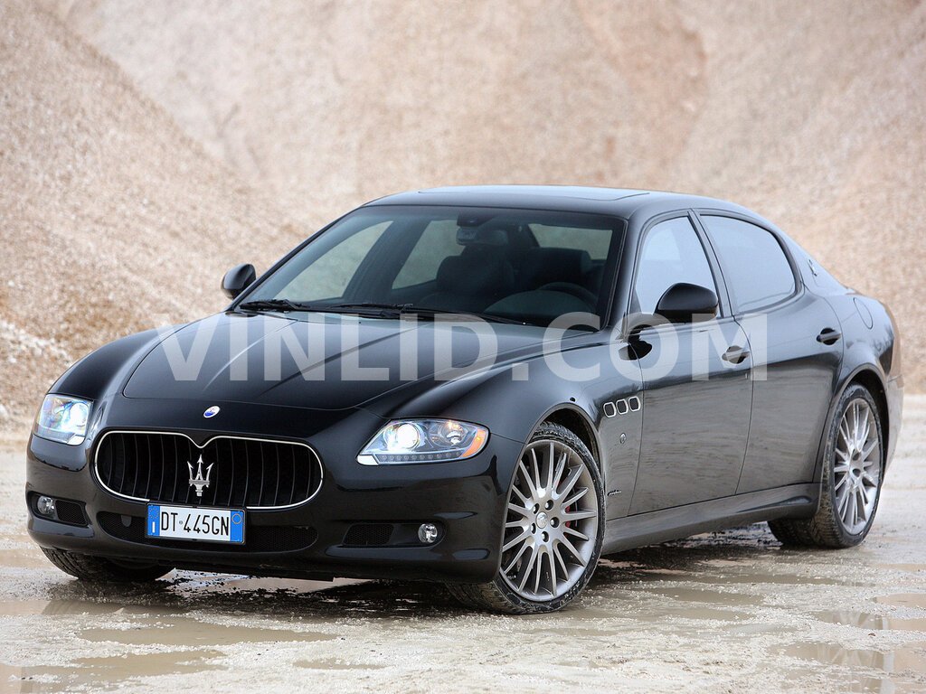 Maserati Quattroporte Restyling 2008, Sedan, 5 Generation, M139 (03.2008 - 09.2012) -