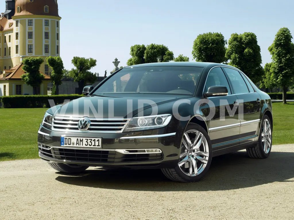 Volkswagen Phaeton 2 Restyling 2010, Sedan, 1 Generation (04.2010 - 03.2016) -