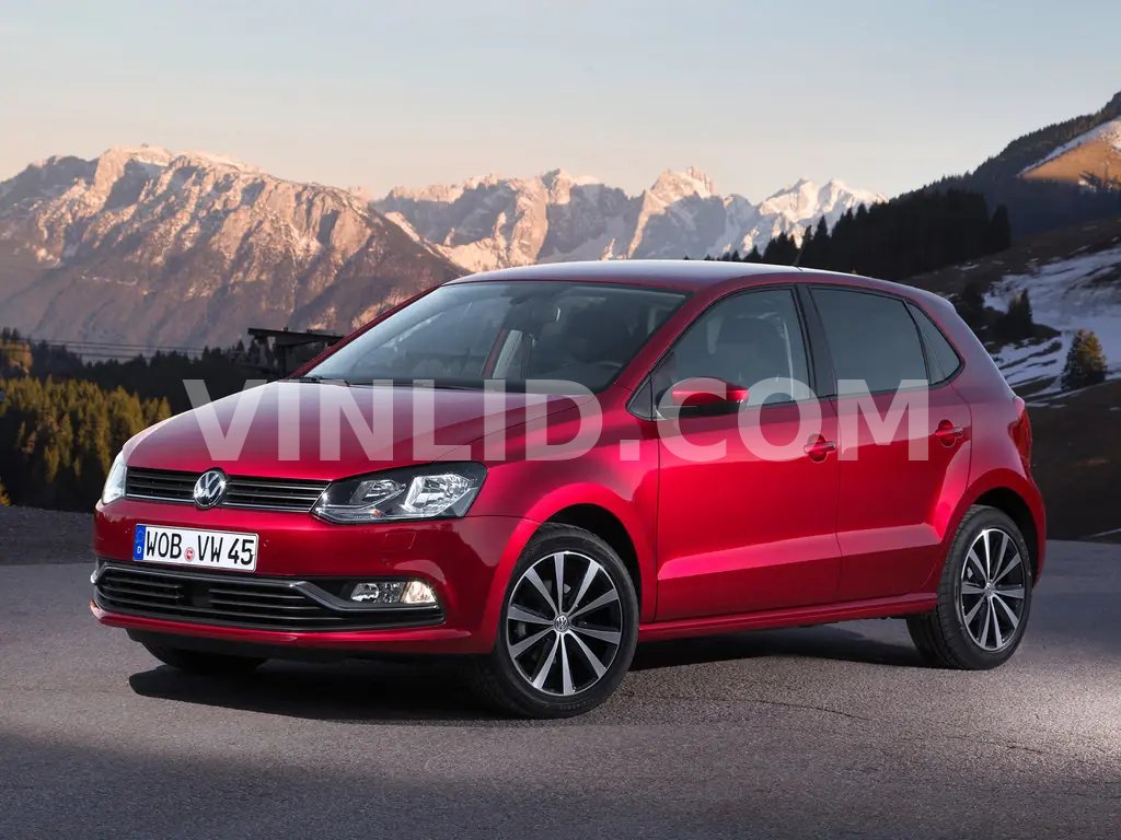 Volkswagen Polo Restyling 2014, Hatchback 5 doors, 5 Generation, Mk5 (04.2014 - 06.2017) -