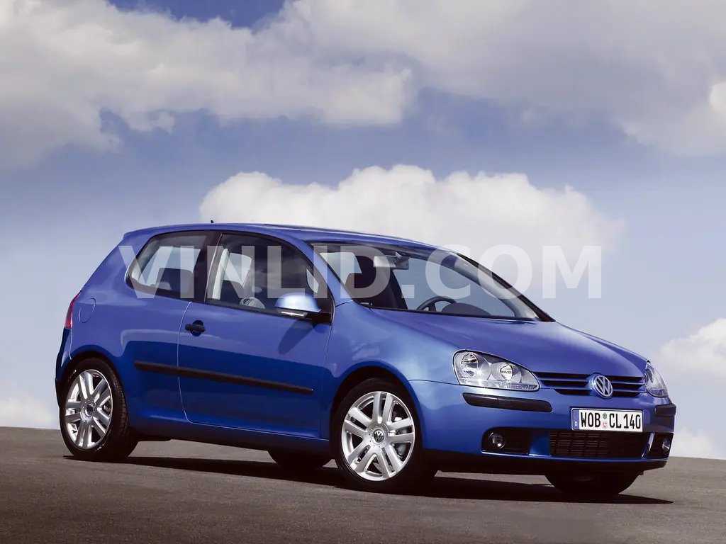 Volkswagen Golf 2003, Hatchback 3 doors, 5 Generation, Mk5 (10.2003 - 11.2008) -
