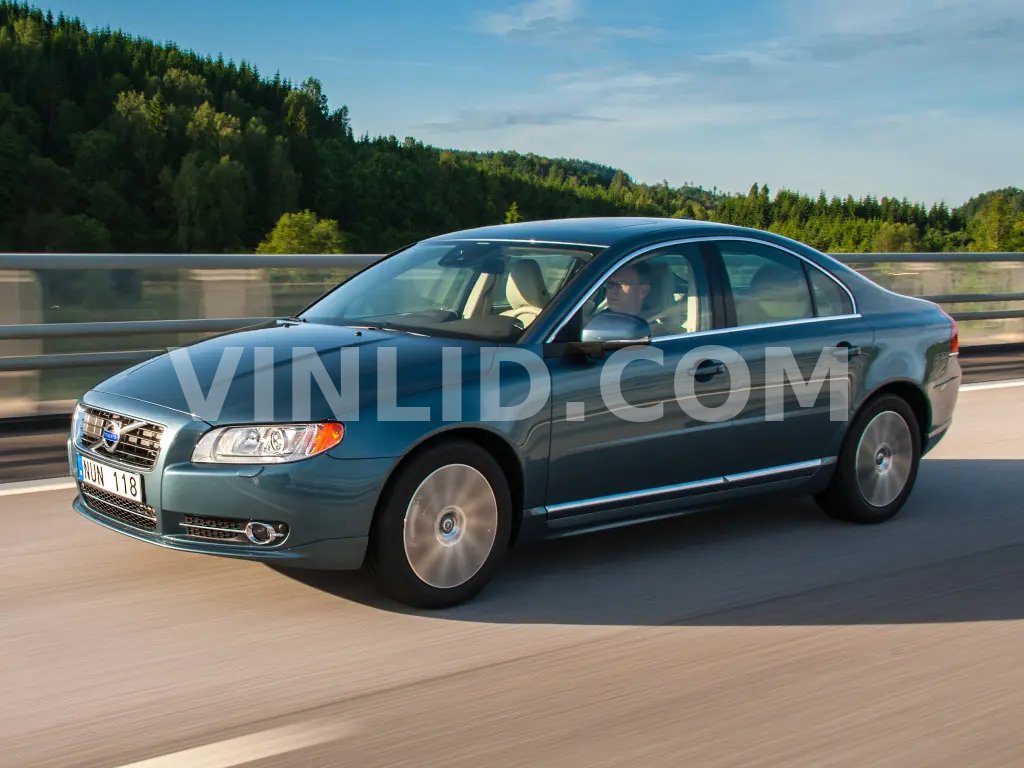 Volvo S80 Restyling 2010, Sedan, 2 Generation (04.2010 - 07.2013) -