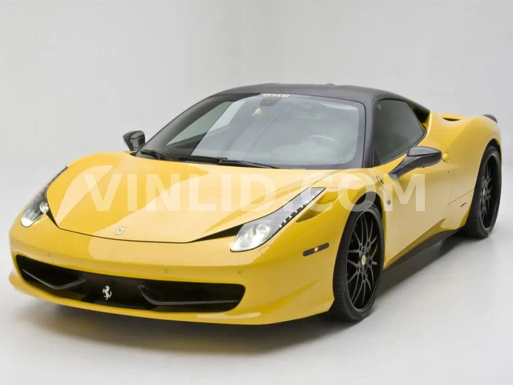 Ferrari 458 Italia 2009, Coupe, 1 Generation (09.2009 - 03.2016) -