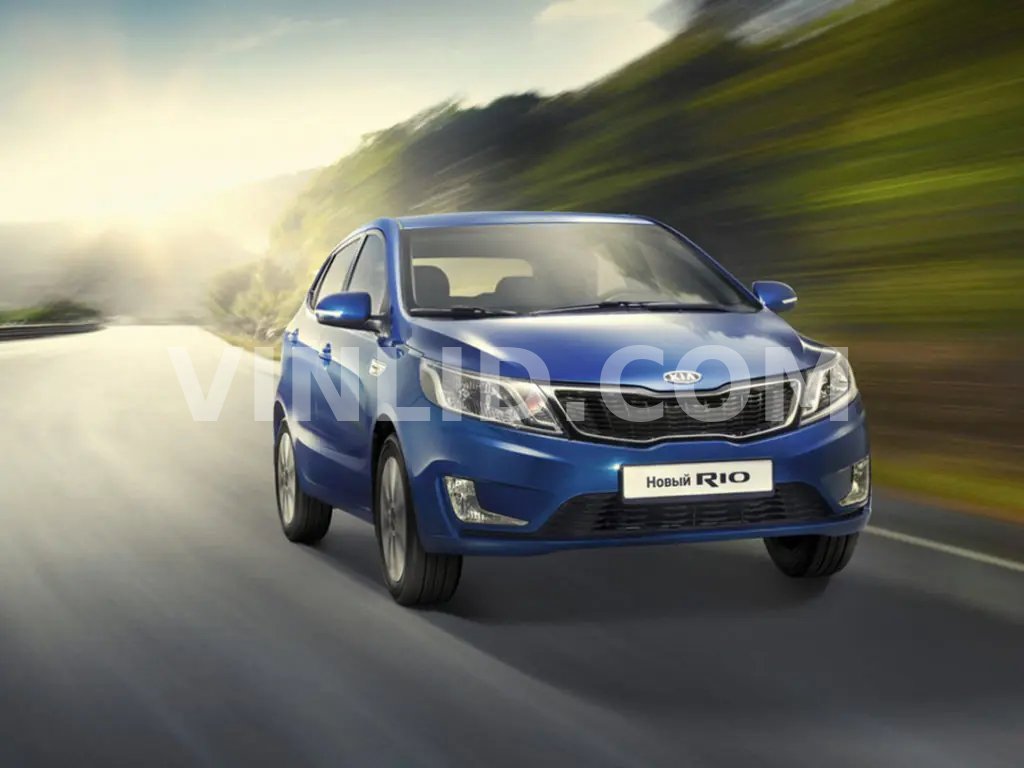 Kia Rio 2012, Hatchback 5 doors, 3 Generation, QB (03.2012 - 05.2015)