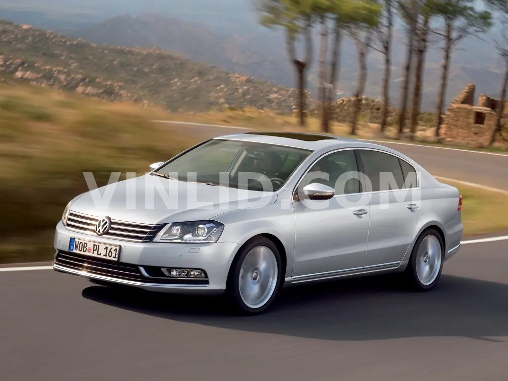Volkswagen Passat 2010, Sedan, 7 Generation, B7 (09.2010 - 06.2015) -