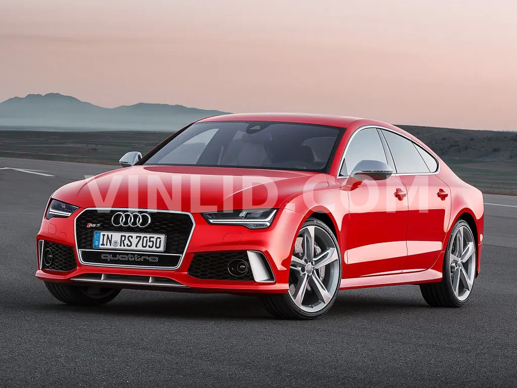 Audi RS7 Restyling 2014, Hatchback, 1 Generation, 4G (07.2014 - 09.2018)